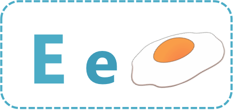 認識字母 E
