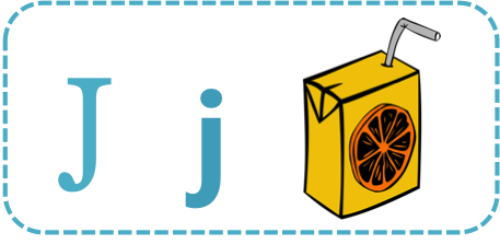 認識字母 J