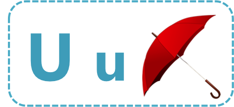 認識字母 U