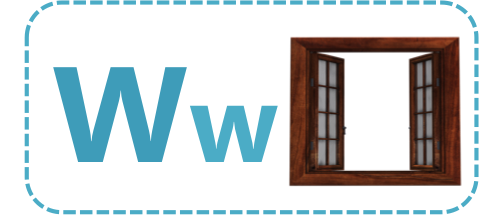 認識字母 W